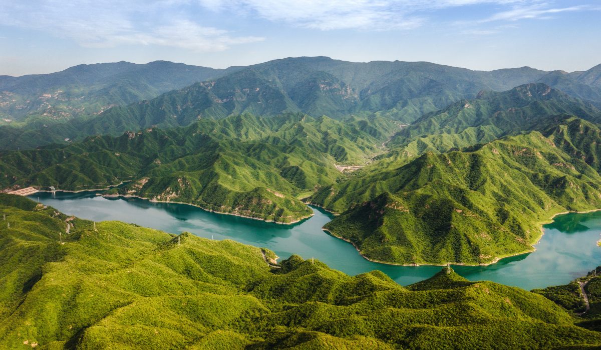 青山碧水藍天